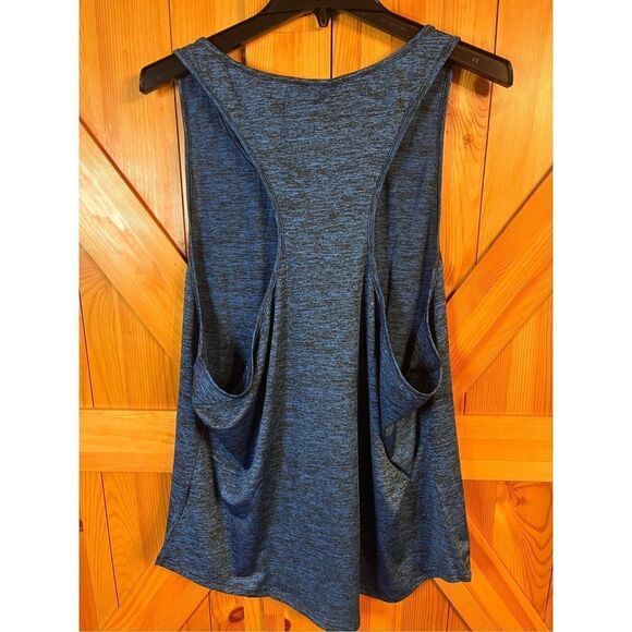 COOFANDY NWT Mens Size XL Blue/Black Tank Top Casual Sleeveless Shirt (2325) - Picture 4 of 4